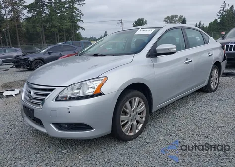 2015 Nissan Sentra Sl from USA, damaged, VIN 3N1AB7AP4FY380383